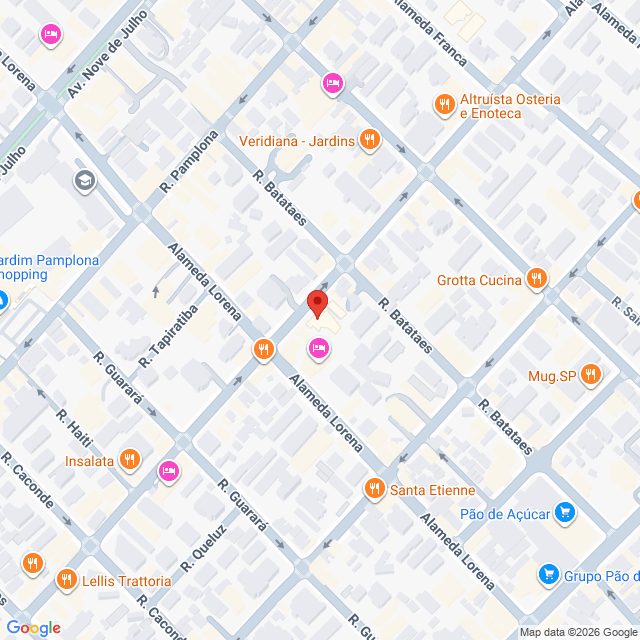 Alameda Campinas,1213,Jardim Paulista,São Paulo,SP,BR