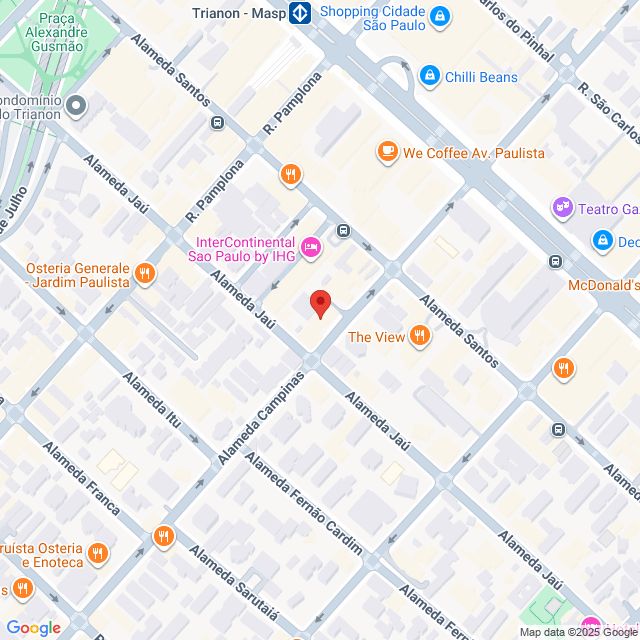 Alameda Campinas,600,Jardim Paulista,São Paulo,SP,BR