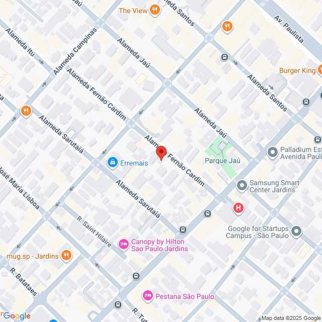 Alameda Fernão Cardim,139,Jardim Paulista,São Paulo,SP,BR