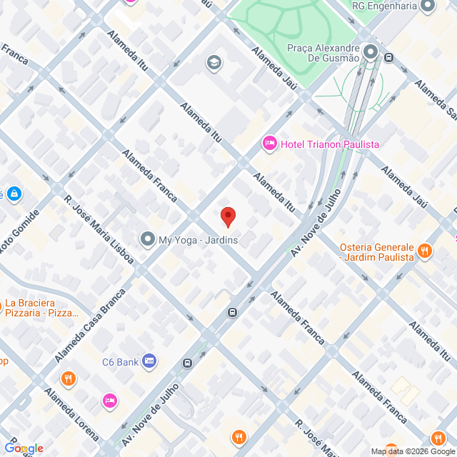 Alameda Franca,444,Jardim Paulista,São Paulo,SP,BR