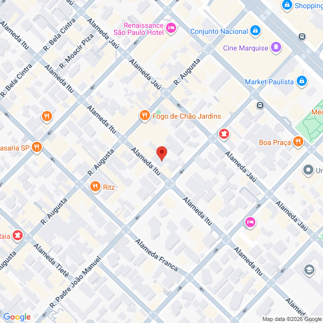 Alameda Itu,1012,Jardim Paulista,São Paulo,SP,BR