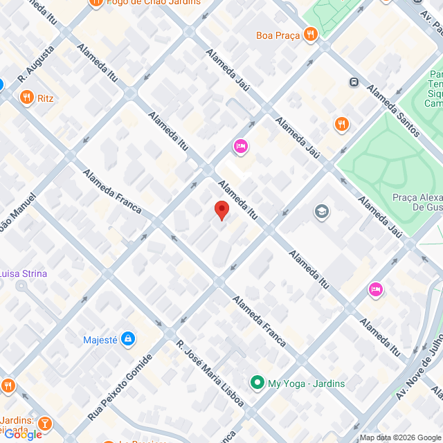 Alameda Itu,725,Jardim Paulista,São Paulo,SP,BR