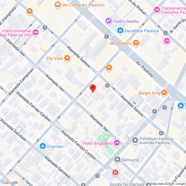 Alameda Joaquim Eugênio de Lima,697,Jardim Paulista,São Paulo,SP,BR