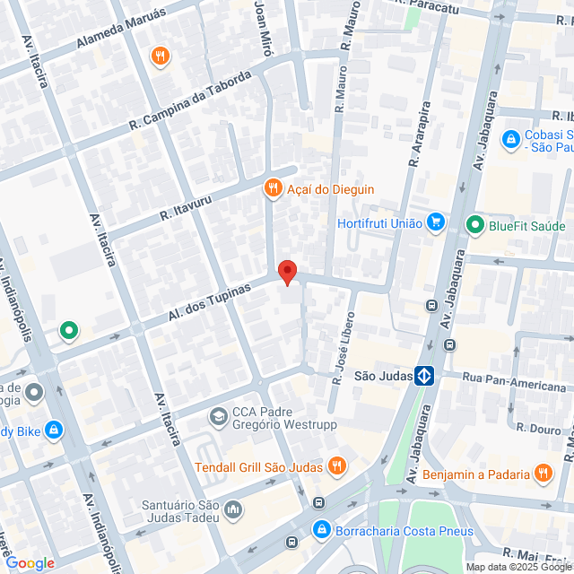 Alameda dos Tupinas,135,Planalto Paulista,São Paulo,SP,BR