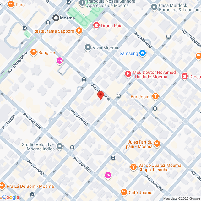 Avenida Jamaris,312,Planalto Paulista,São Paulo,SP,BR