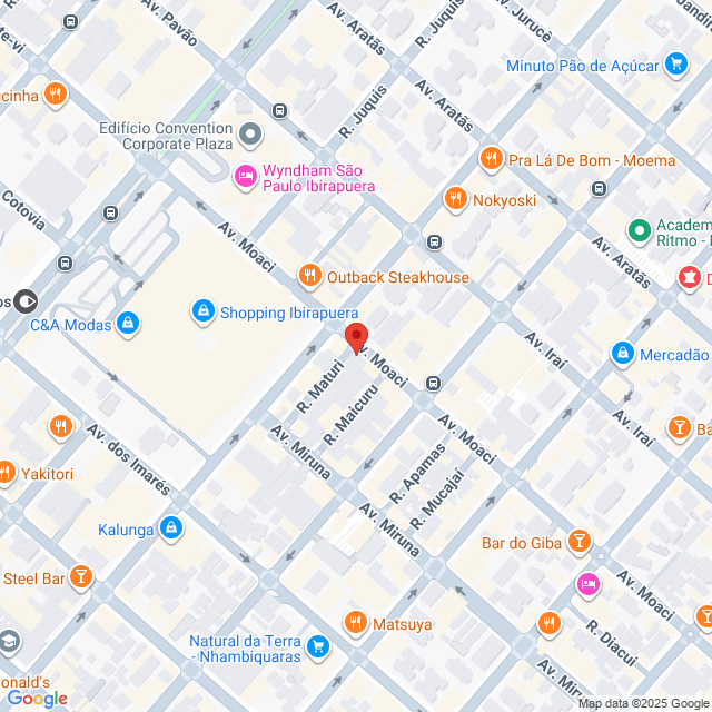 Avenida Moaci,292,Planalto Paulista,São Paulo,SP,BR