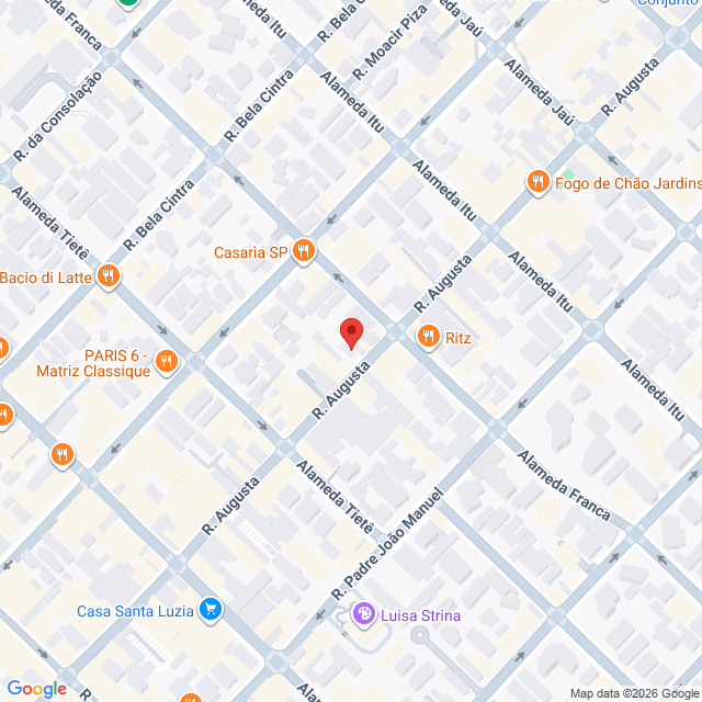 Rua Augusta,2312,Jardim Paulista,São Paulo,SP,BR