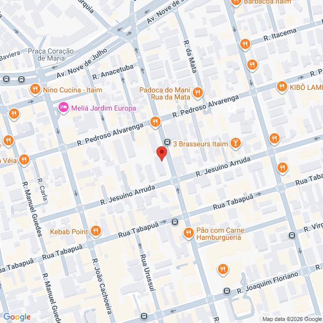 Rua Bandeira Paulista,292,Itaim Bibi,São Paulo,SP,BR