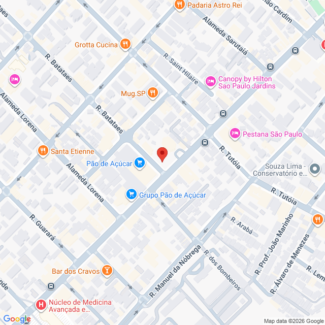 Rua Batataes,83,Jardim Paulista,São Paulo,SP,BR