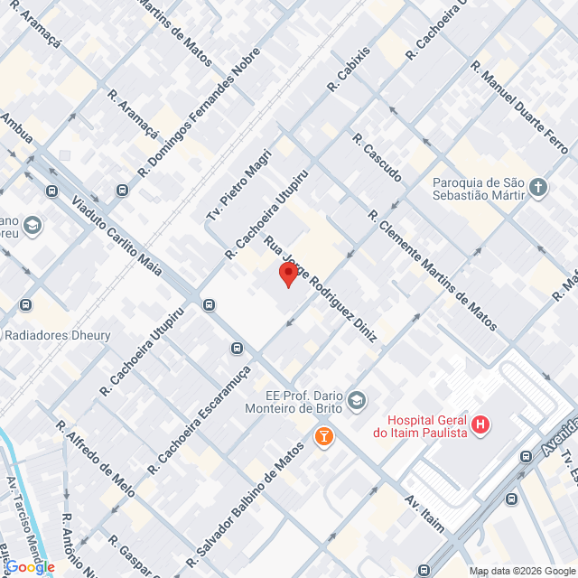 Rua Cachoeira Escaramuça,395,Itaim Paulista,São Paulo,SP,BR