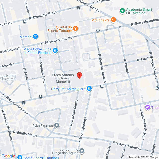 Rua Cantagalo 2187,2167,Tatuapé,São Paulo,SP,BR