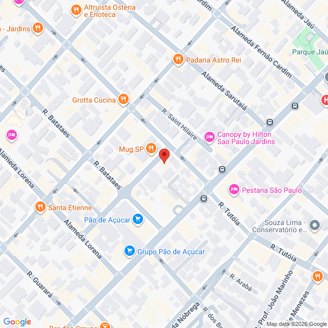 Rua Capitão Pinto Ferreira,33,Jardim Paulista,São Paulo,SP,BR