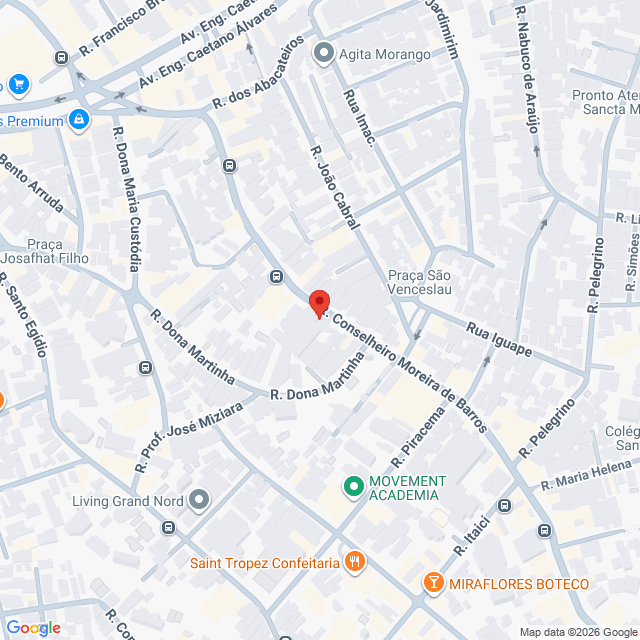 Rua Conselheiro Moreira de Barros,1661,Lauzane Paulista,São Paulo,SP,BR