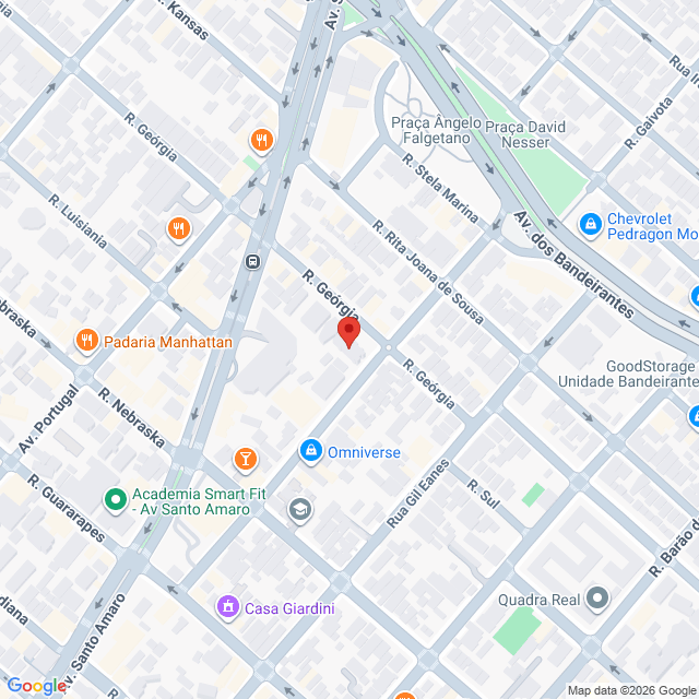 Rua Geórgia,145,Brooklin Paulista,São Paulo,SP,BR