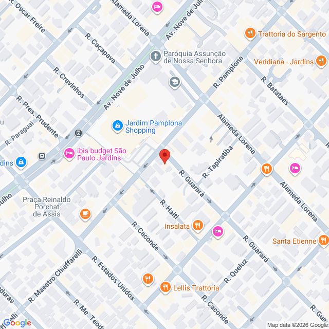Rua Guarará,575,Jardim Paulista,São Paulo,SP,BR