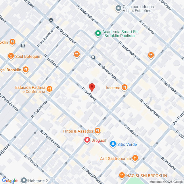 Rua Indiana,484,Brooklin Paulista,São Paulo,SP,BR