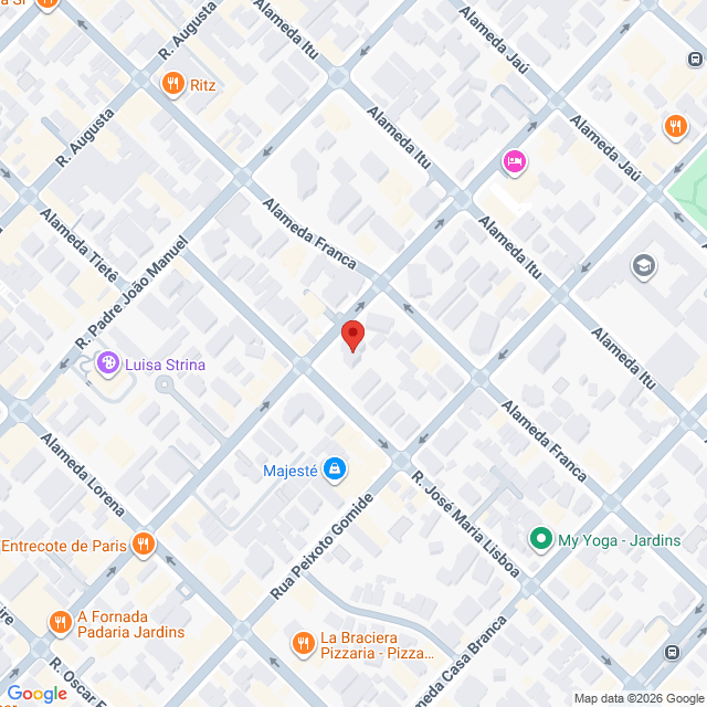 Rua José Maria Lisboa,1206,Jardim Paulista,São Paulo,SP,BR