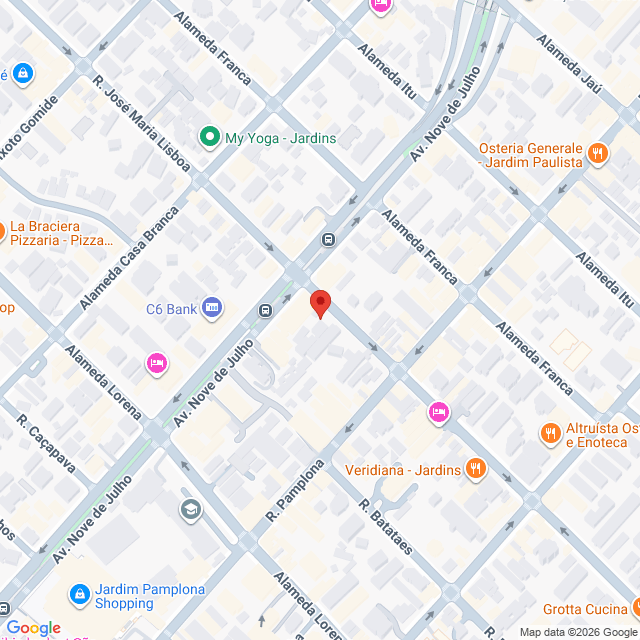 Rua José Maria Lisboa,731,Jardim Paulista,São Paulo,SP,BR