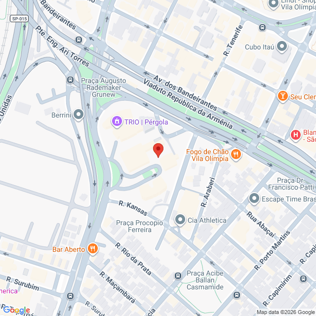 Rua Kansas,1700,Brooklin Paulista,São Paulo,SP,BR