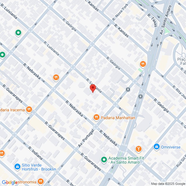 Rua Luisiania,185,Brooklin Paulista,São Paulo,SP,BR