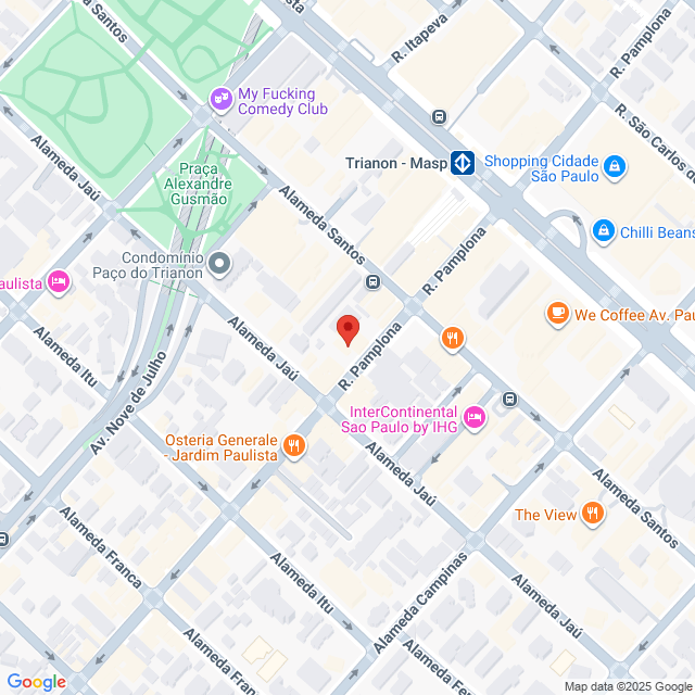 Rua Pamplona,830,Jardim Paulista,São Paulo,SP,BR