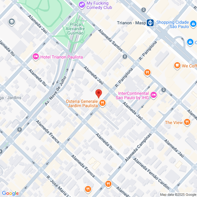 Rua Pamplona,936,Jardim Paulista,São Paulo,SP,BR