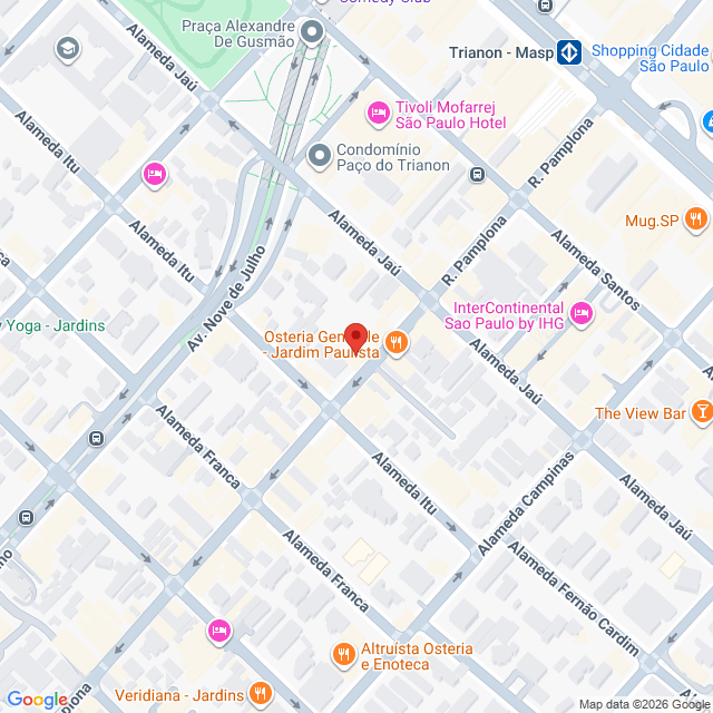 Rua Pamplona,976,Jardim Paulista,São Paulo,SP,BR
