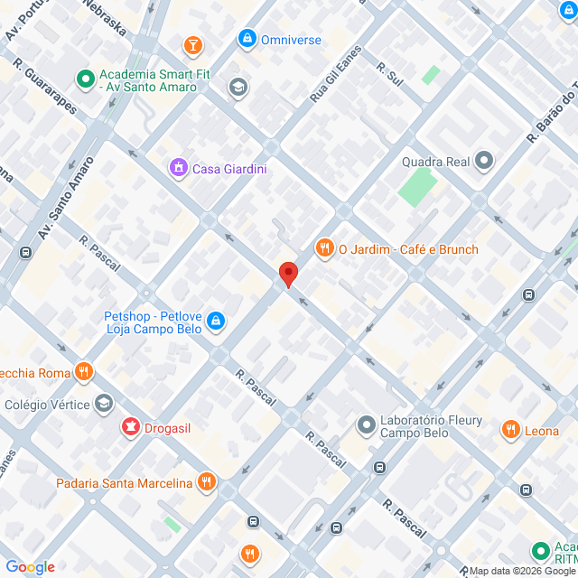 Rua Princesa Isabel,1302,Brooklin Paulista,São Paulo,SP,BR