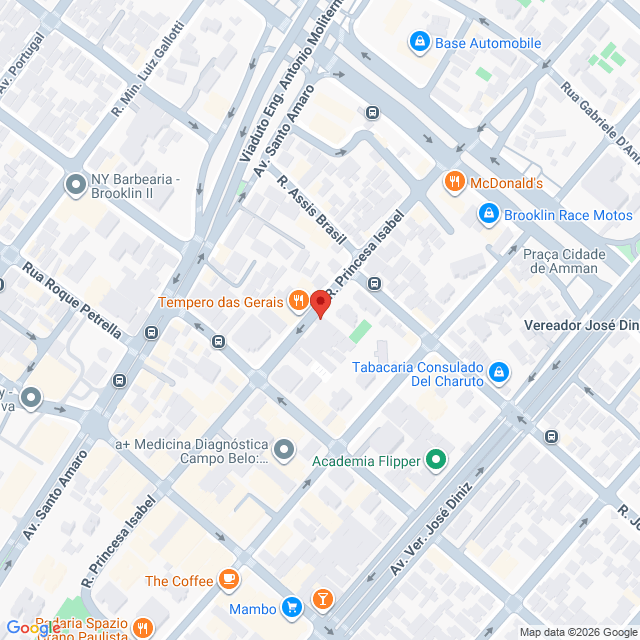 Rua Princesa Isabel,400,Brooklin Paulista,São Paulo,SP,BR
