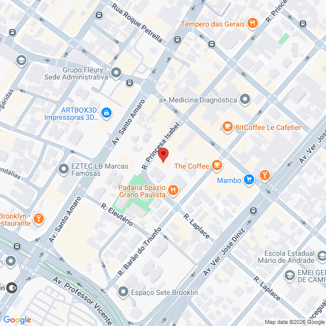 Rua Princesa Isabel,64,Brooklin Paulista,São Paulo,SP,BR