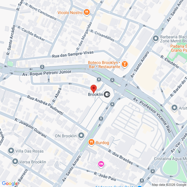 Rua Professor Doutor José Marques da Cruz,75,Brooklin Paulista,São Paulo,SP,BR