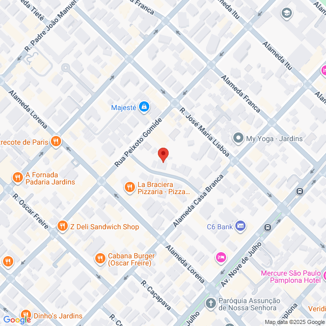 Rua Tatuí,108,Jardim Paulista,São Paulo,SP,BR