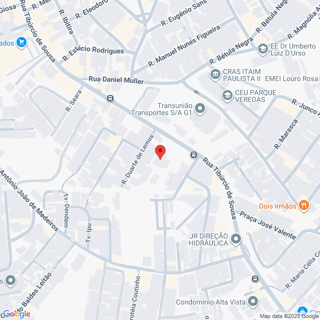 Rua Tibúrcio de Sousa,1621,Itaim Paulista,São Paulo,SP,BR