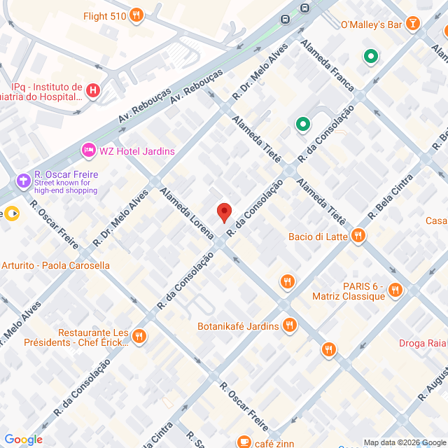 Rua da Consolação,3288,Jardim Paulista,São Paulo,SP,BR